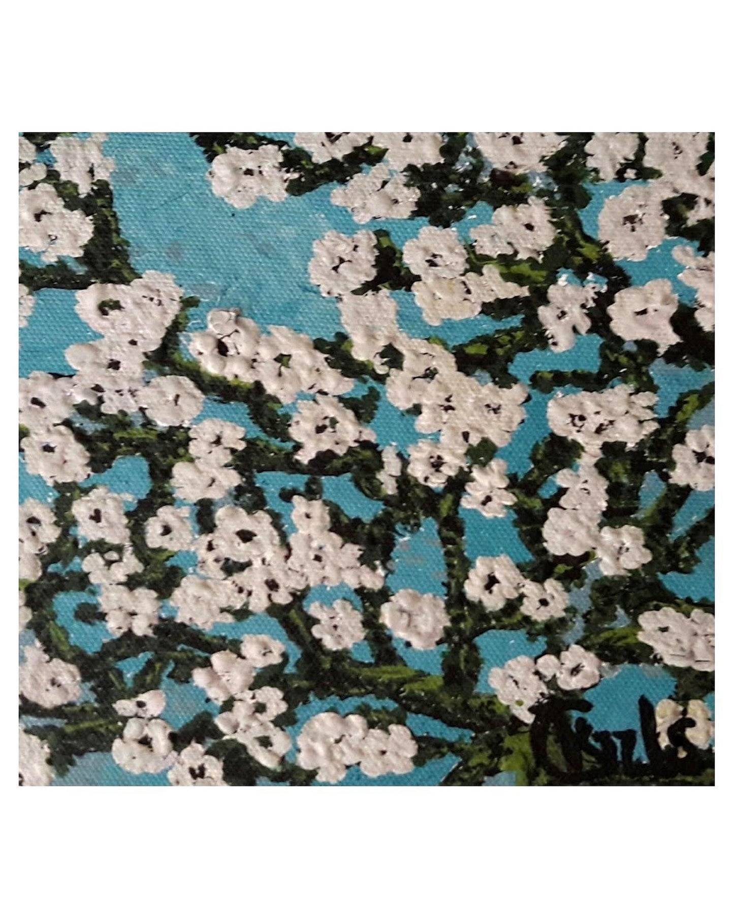 🎨 Mart Dalı | KGzls İmzalı Orijinal Tablo